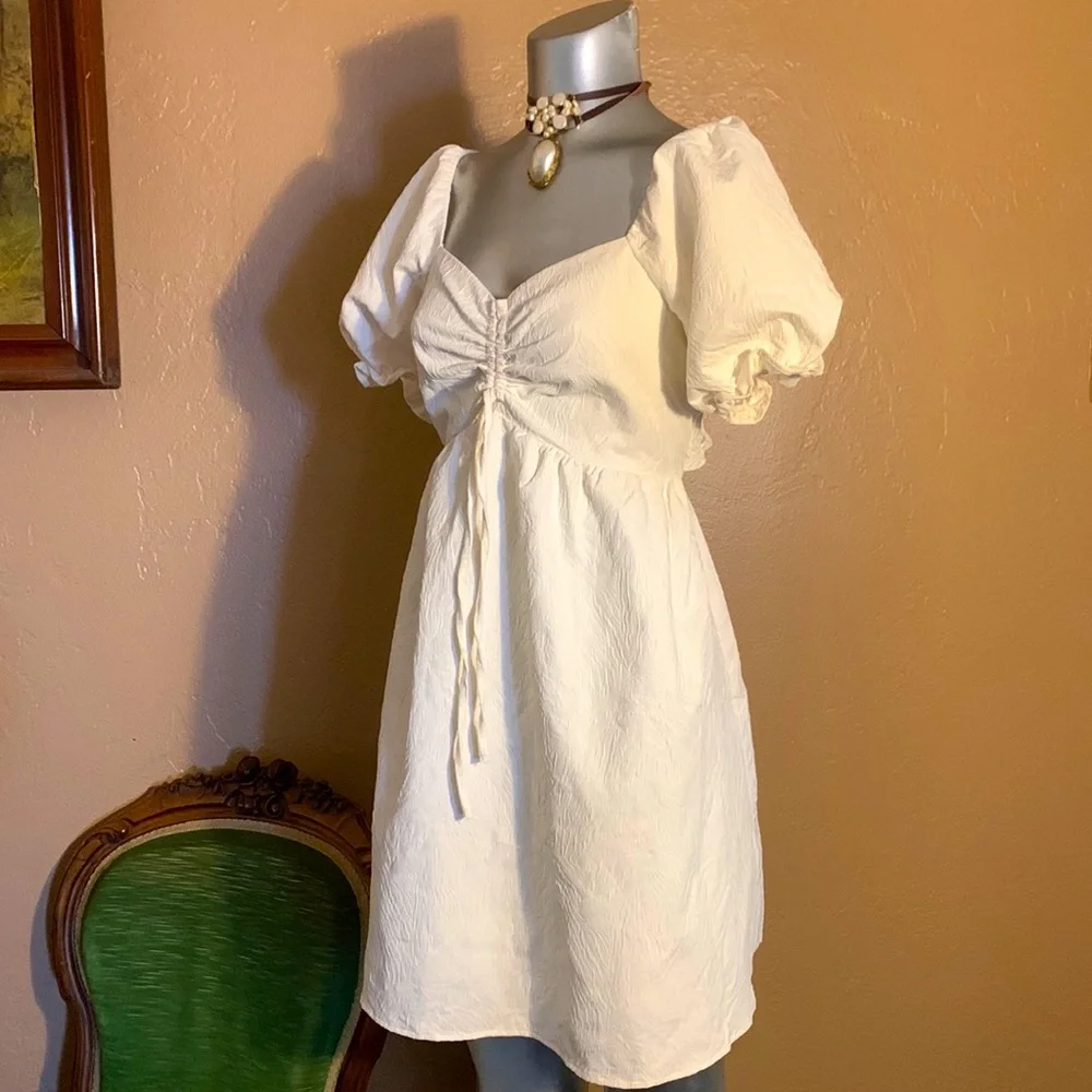 NWT Urban Revivo Light Yellow Dress.  Sz M